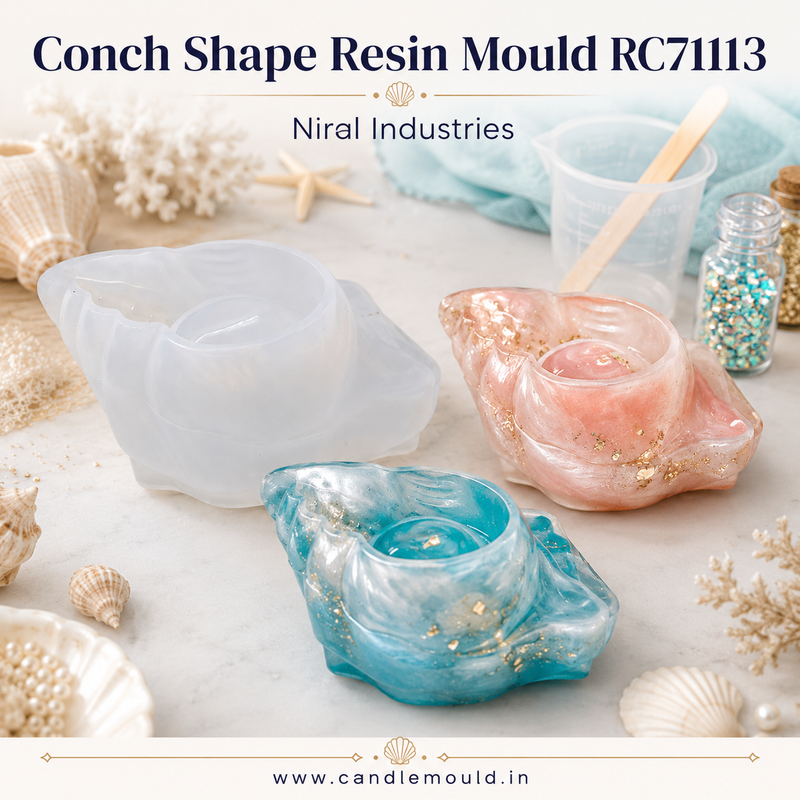 Conch Shape Resin Mould RC71113 Niral Industries