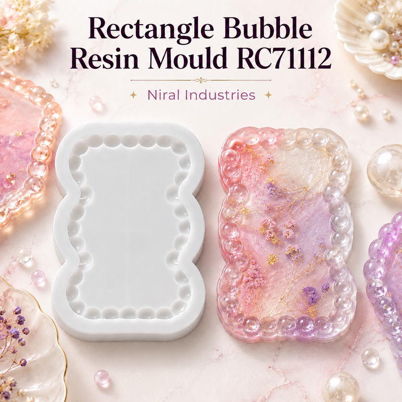 Rectangle Bubble Resin Mould RC71112 Niral Industries