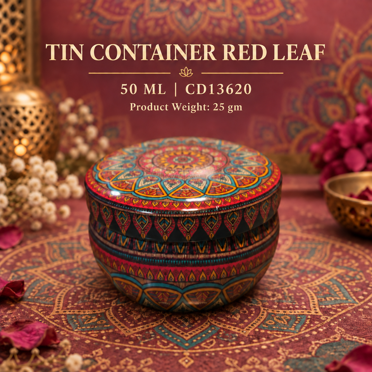 Assorted Tin Container with Bulk Buy Option