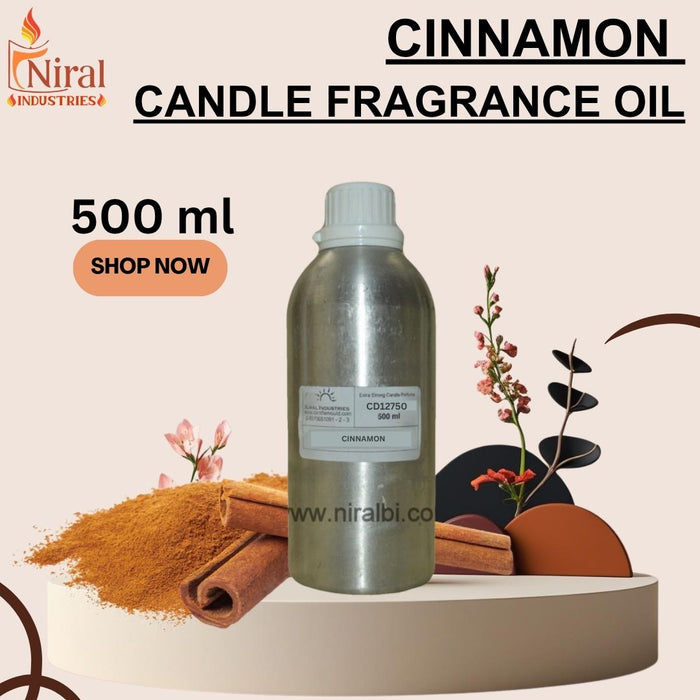 Niral’s Cinnamon Candle Fragrance Oil (New)