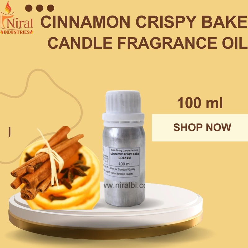 Niral’s Cinnamon Crispy Bake Candle Fragrance Oil