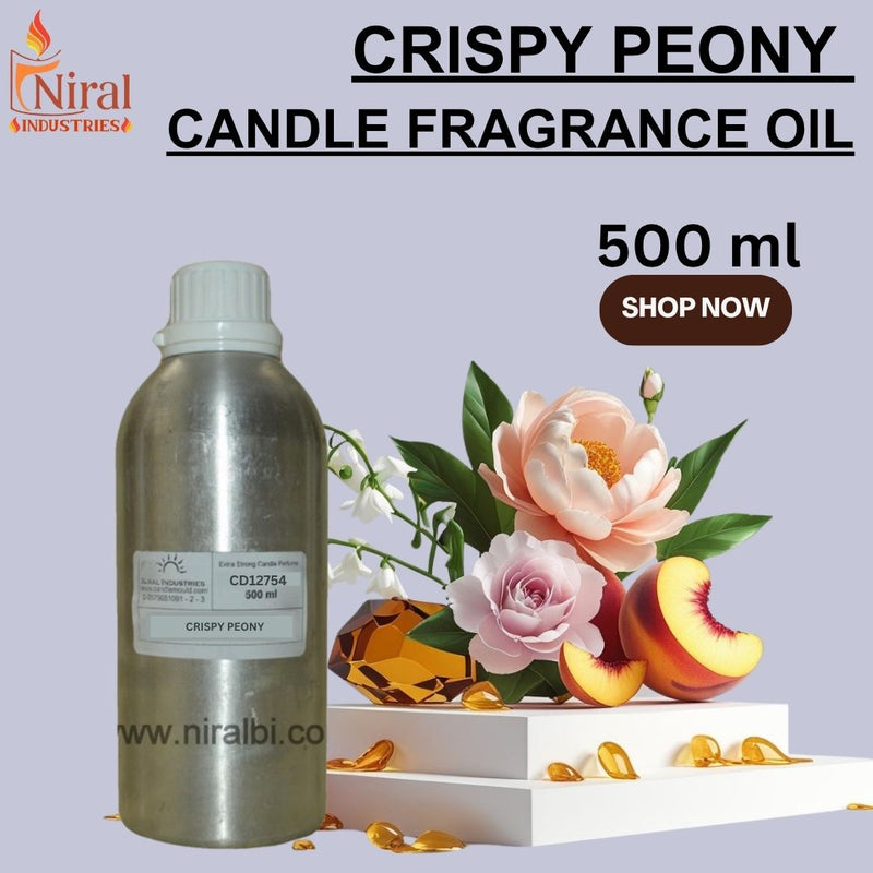 Niral’s Crispy Peony Candle Fragrance Oil (New)