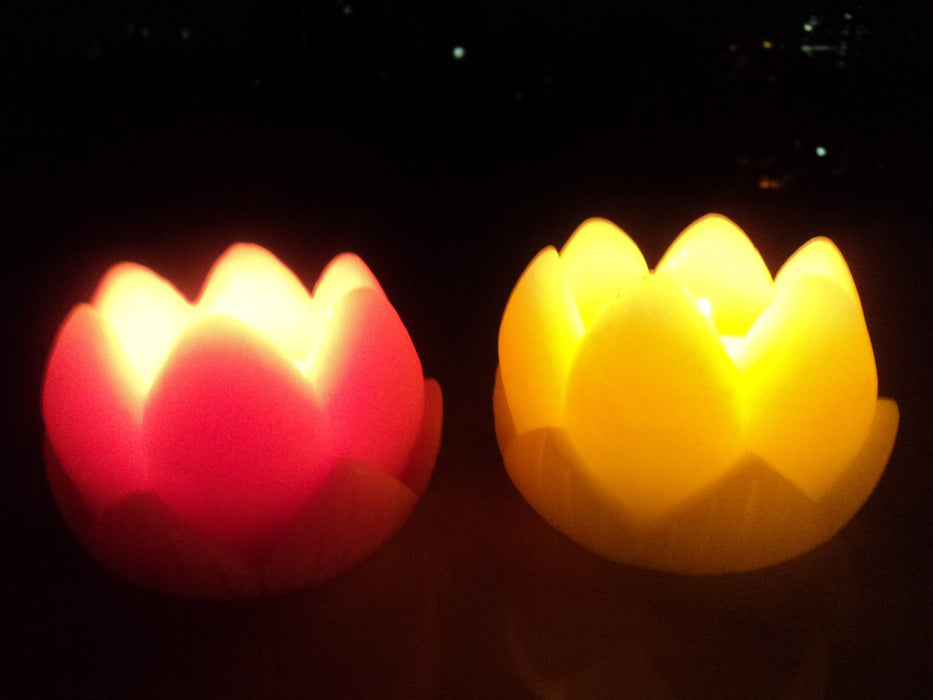 CL - Extra Large Lotus Hurricane Candle Silicone Mould - SL318