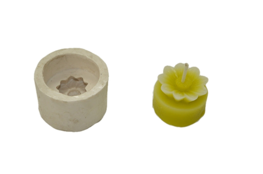 CL - Flower Pillar Candle Silicone Mould - SL392