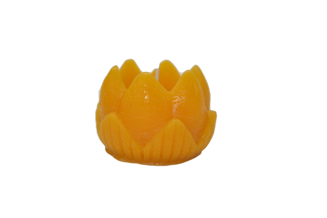 CL - Medium Lotus Hurricane Candle Silicone Mould - SL316