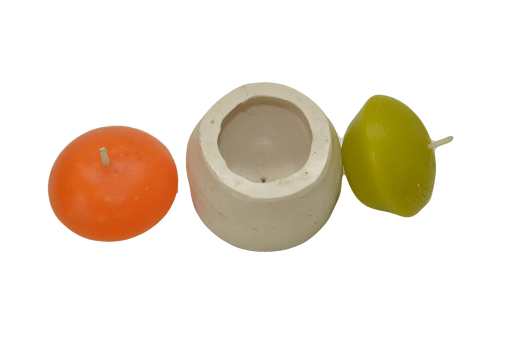 CL - Big Peda Silicon Candle Silicone Mould - SL238