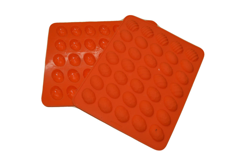 35 in 1 Egg Oval Silicon Soap Silicone Mould - SP32353