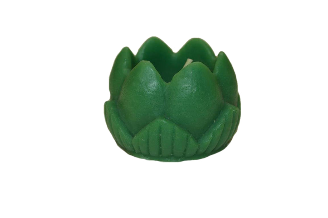 CL - Medium Lotus Hurricane Candle Silicone Mould - SL316