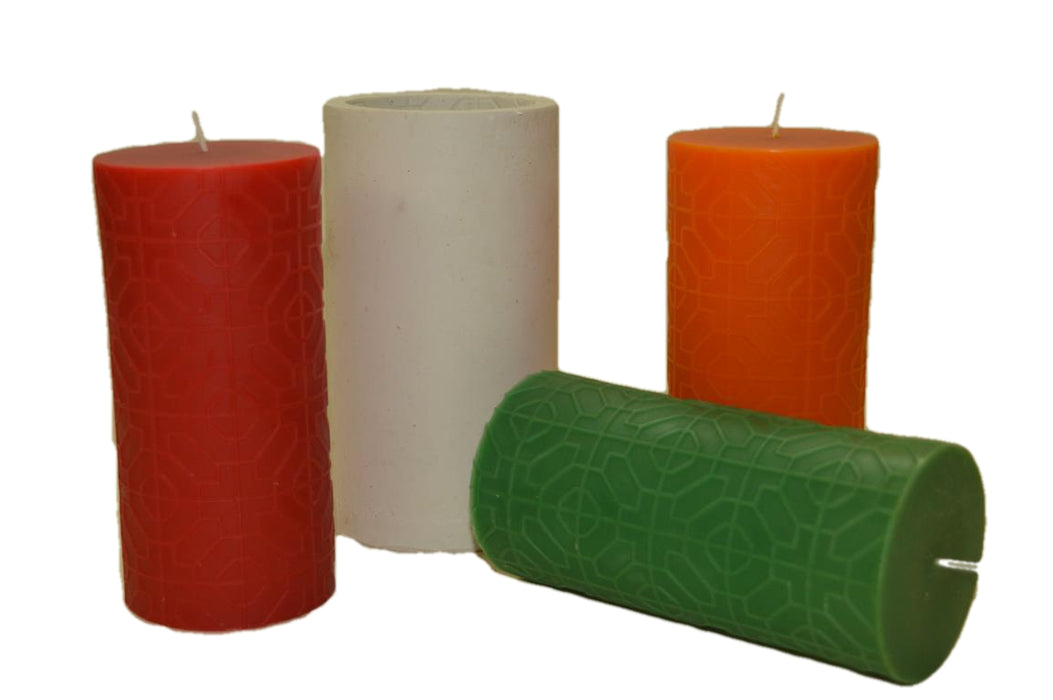 CL - Large Octogon Designer Silicone Candle Mould - SL613