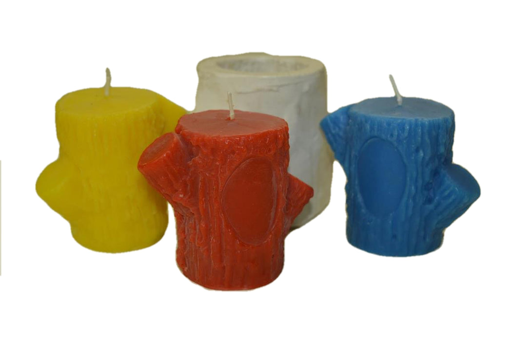 CL - Tree Trunk Shape Silicone Candle Mould - SL286
