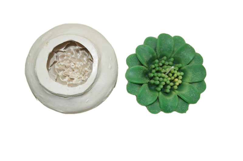 Dahlia Bloom Candle Mold Scm22303 Niral Industries