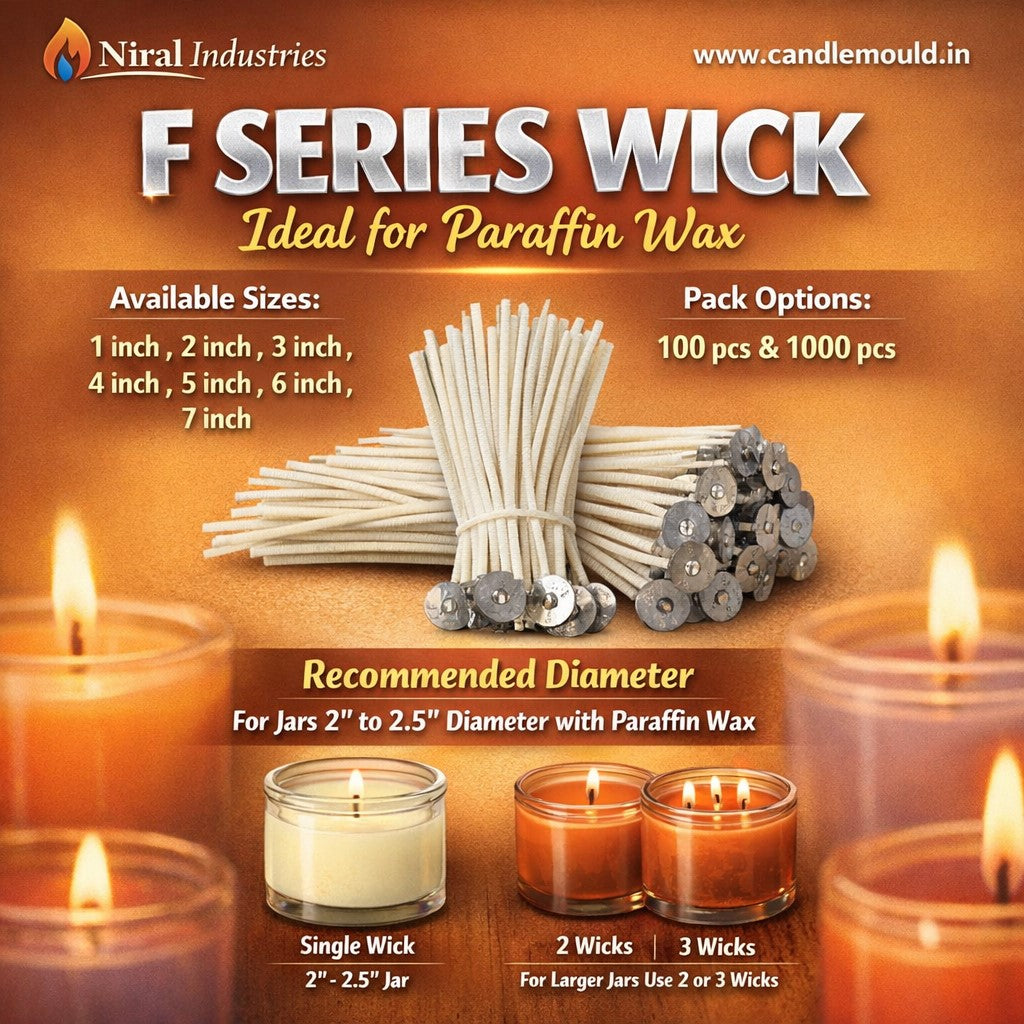 F Series Wick For Paraffin Wax Niral industries