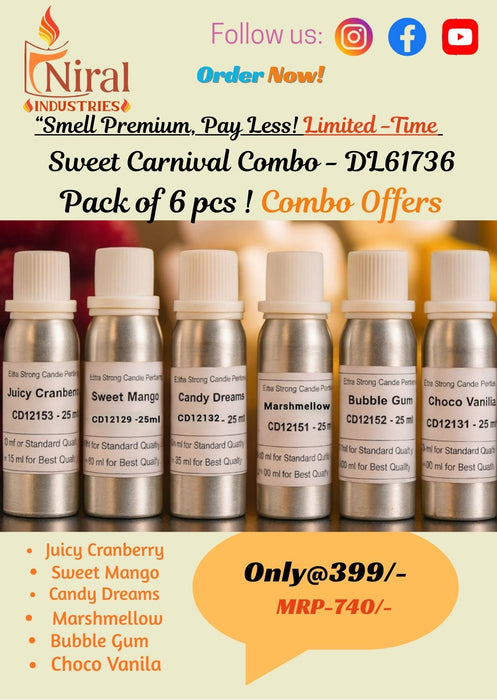 Sweet Carnival Combo - DL61736 (Pack of 6 pcs)  Combo Offer