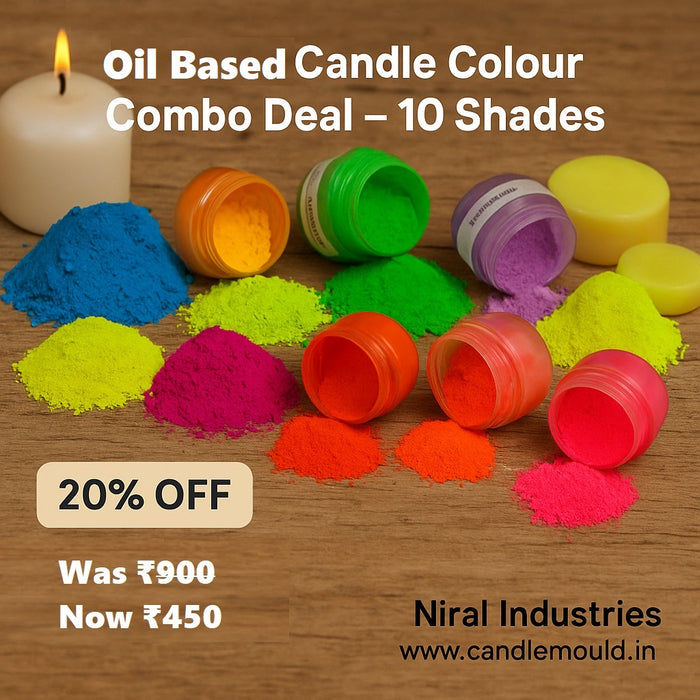 Oil Based Candle Colors Combo