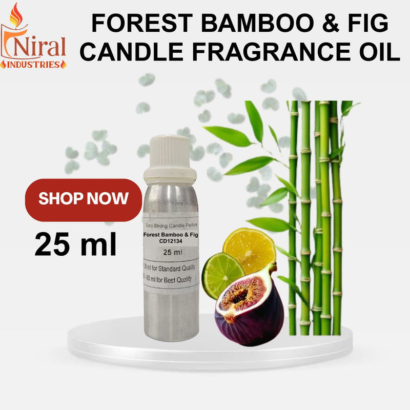 Niral’s Forest Bamboo & Fig Candle Fragrance Oil