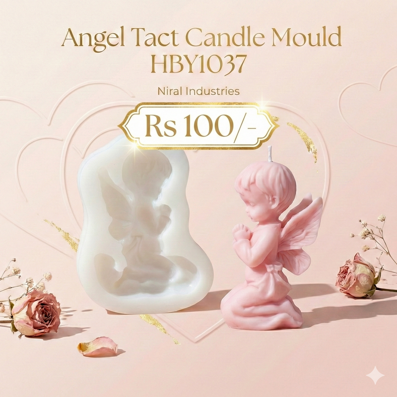 Angel Tact Candle Mould HBY1037, Niral Industries.