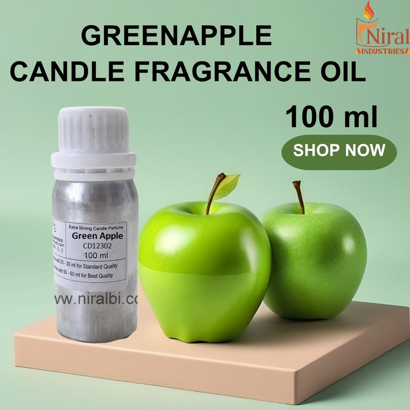 Niral’s Green Apple Candle Fragrance Oil
