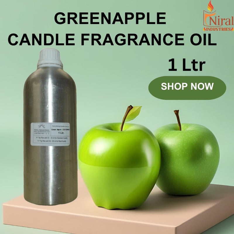 Niral’s Green Apple Candle Fragrance Oil