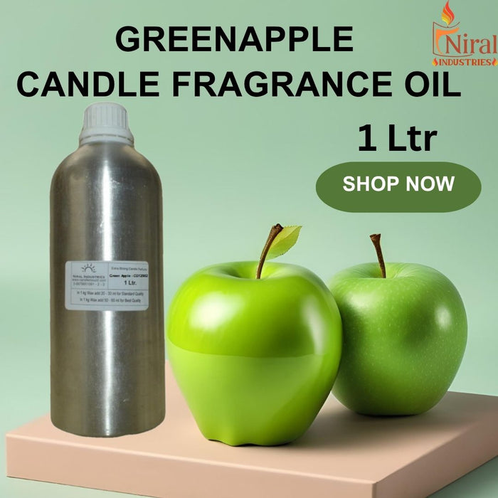 Niral’s Green Apple Candle Fragrance Oil