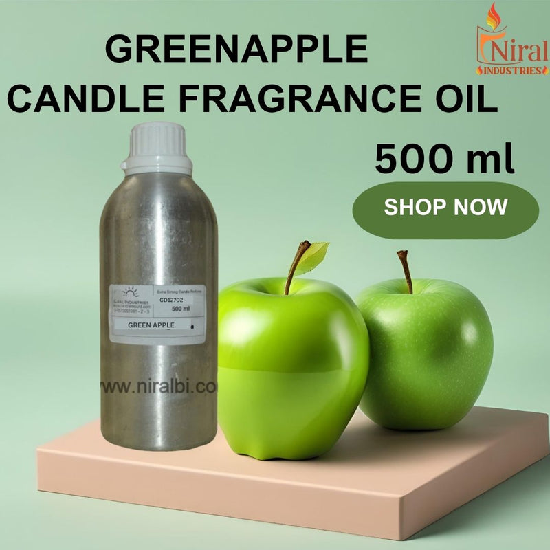 Niral’s Green Apple Candle Fragrance Oil