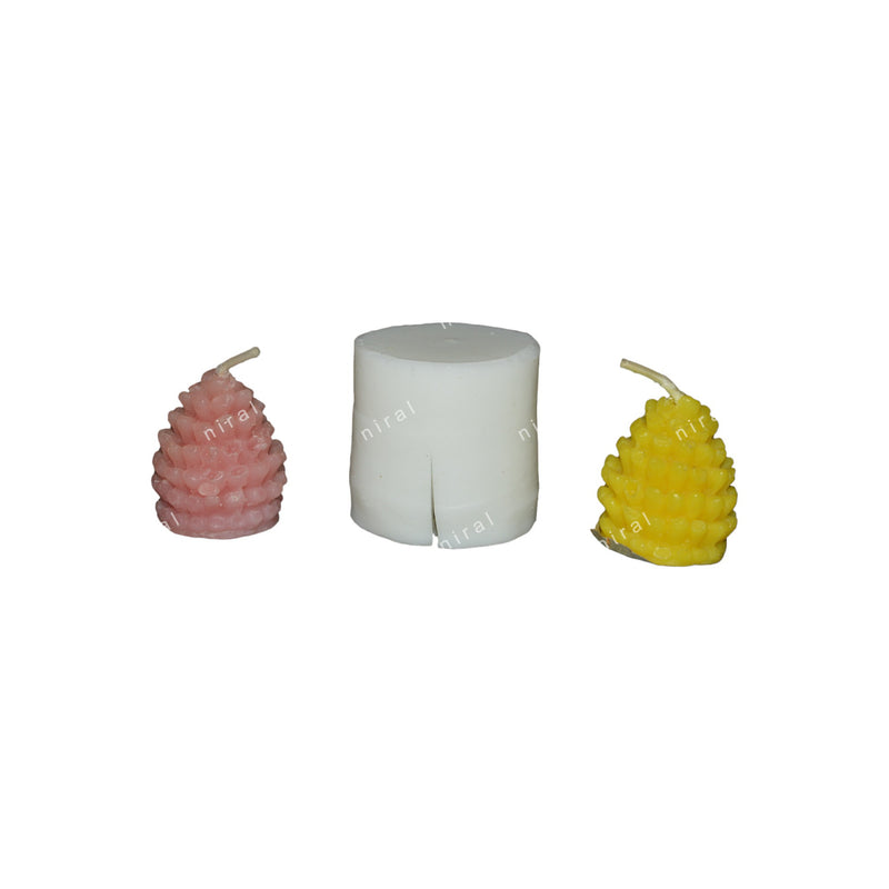 Pine Forest Fantasy Silicone Candle Mould HBY127, Niral Industries