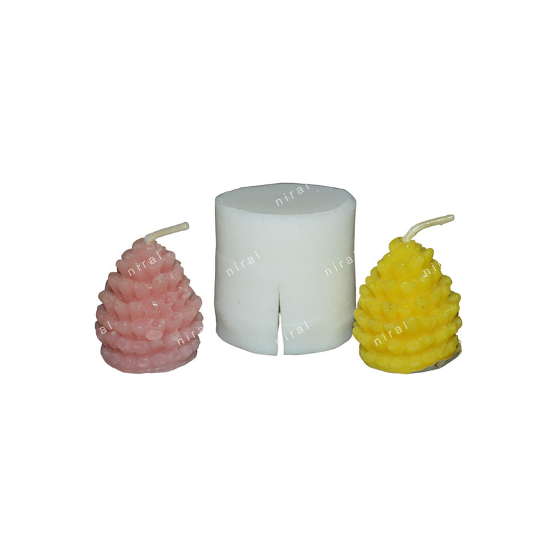 Pine Forest Fantasy Silicone Candle Mould HBY127, Niral Industries