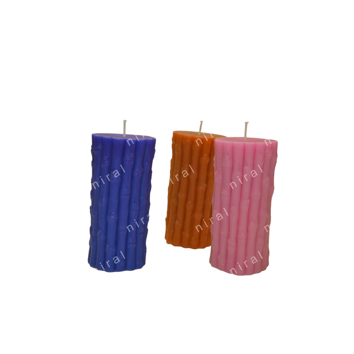 Bamboo Bliss Silicone Candle Mold HBY621, Niral Industries