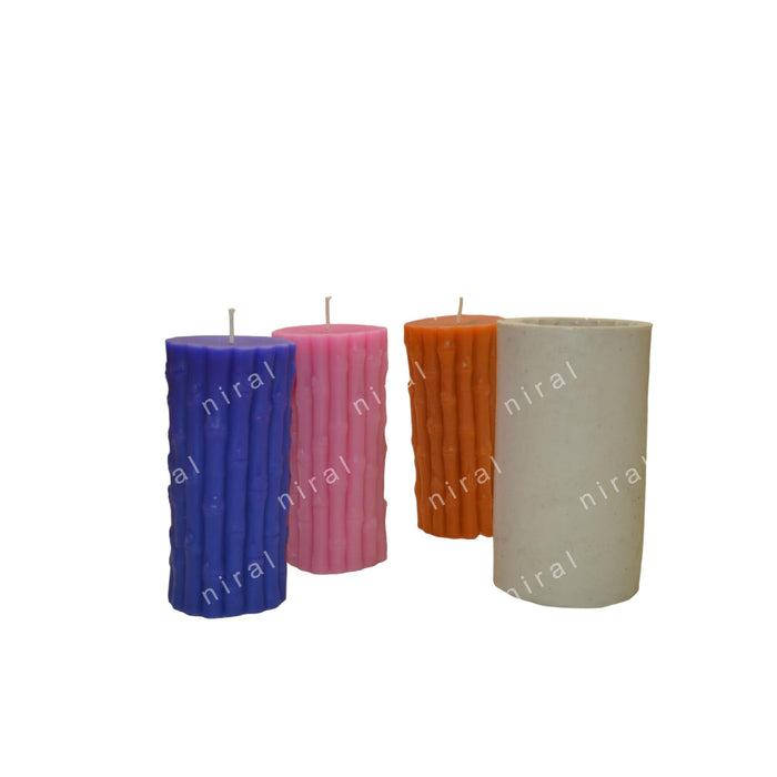 Bamboo Bliss Silicone Candle Mold HBY621, Niral Industries
