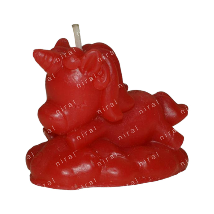 Running Unicorn Silicone Candle Mould HBY689, Niral Industries