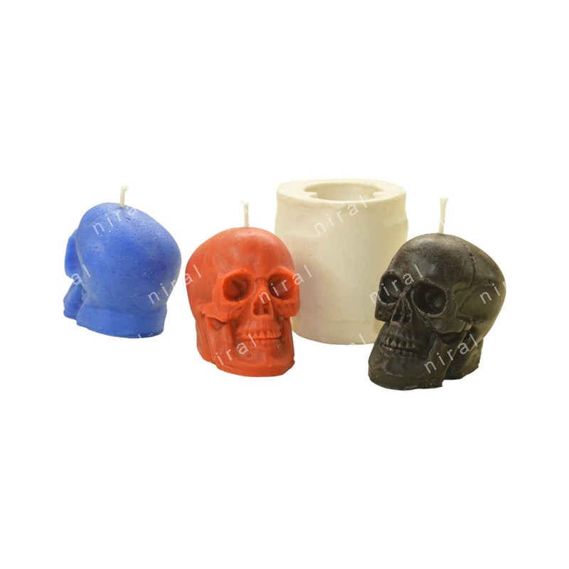 Skullcraft Silicone Candle Mold HCM21105, Niral Industries