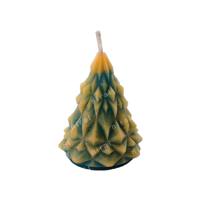 Diamond Cut Christmas Tree Silicone Mould HBY716, Niral Industries
