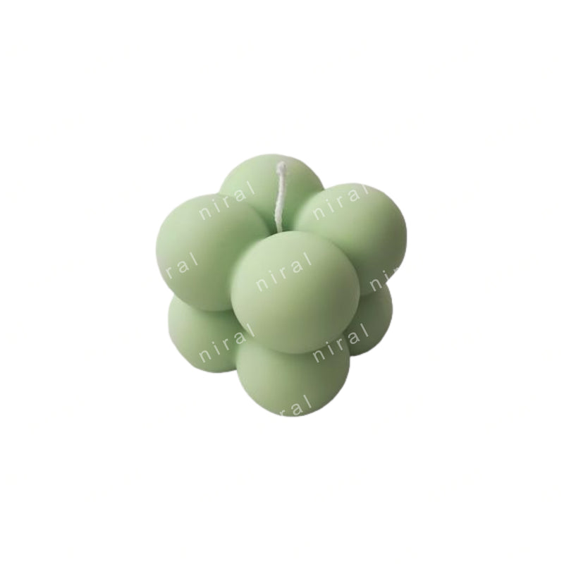 Niral Industries Small Bubble Thick, Stretchable & Durable Heavy Duty Silicone Candle Mould