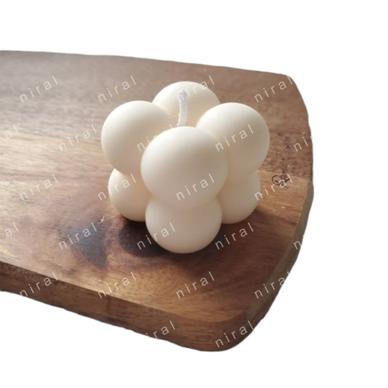 Niral Industries Small Bubble Thick, Stretchable & Durable Heavy Duty Silicone Candle Mould