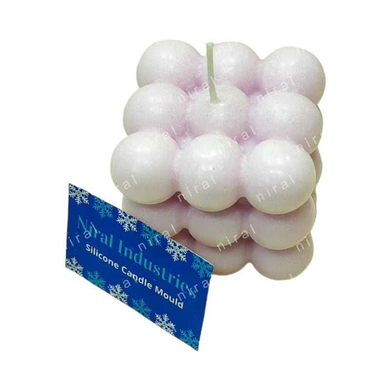 Big Bubble Thick, Stretchable & Durable Heavy Duty Candle Mould HBY727, Niral Industries