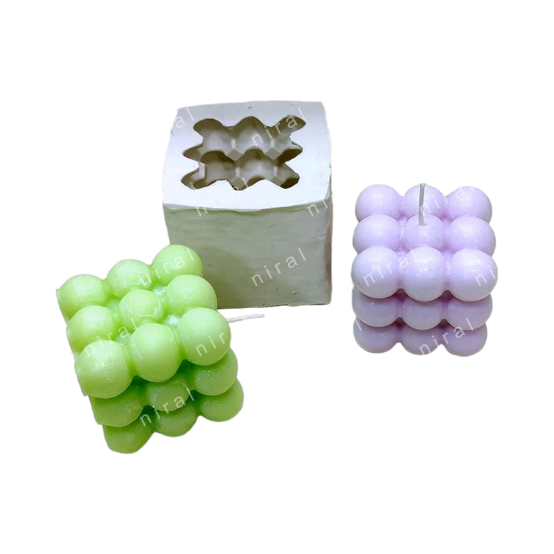 Big Bubble Thick, Stretchable & Durable Heavy Duty Candle Mould HBY727, Niral Industries