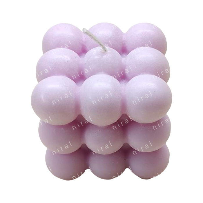 Niral Industries Small Bubble Thick, Stretchable & Durable Heavy Duty Silicone Candle Mould