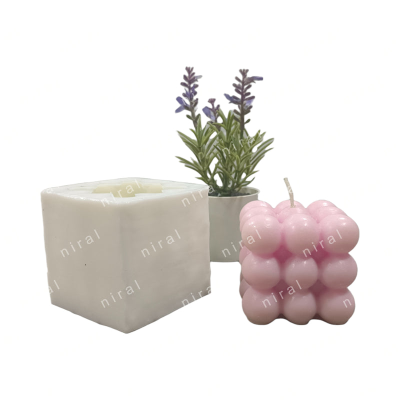 Big Bubble Thick, Stretchable & Durable Heavy Duty Candle Mould HBY727, Niral Industries