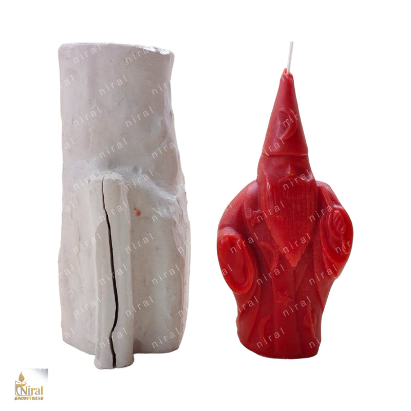 Legendary Mage Silicone Candle Mold HBY733, Niral Industries.