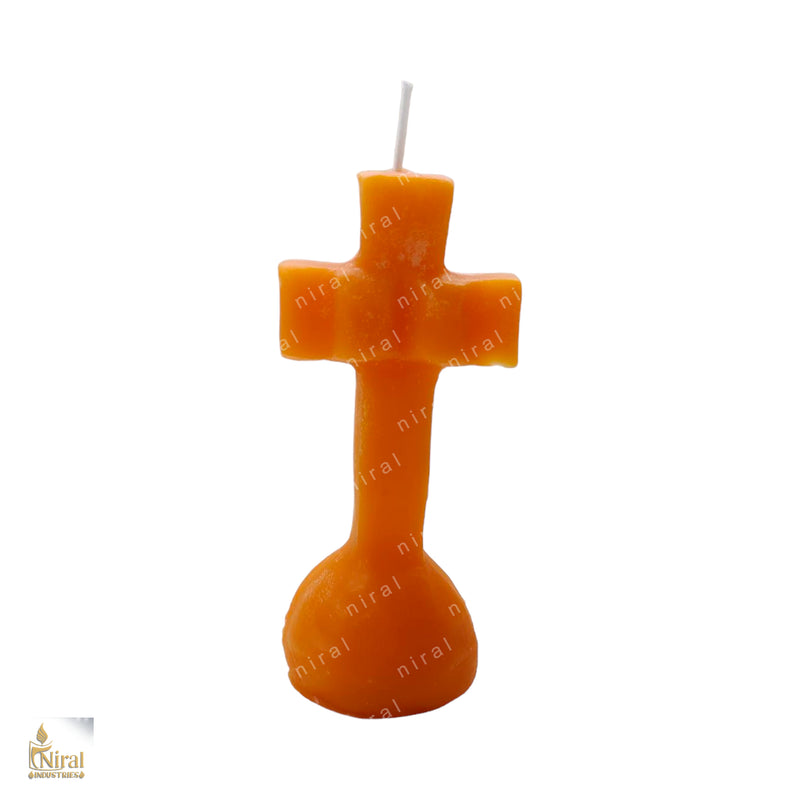 Blessed Cross Silicone Candle Mould HBY734, Niral Industries.