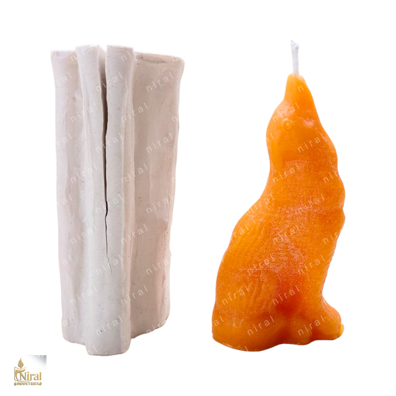 Wild Wolf Moon Silicone Candle Mold HBY736, Niral Industries