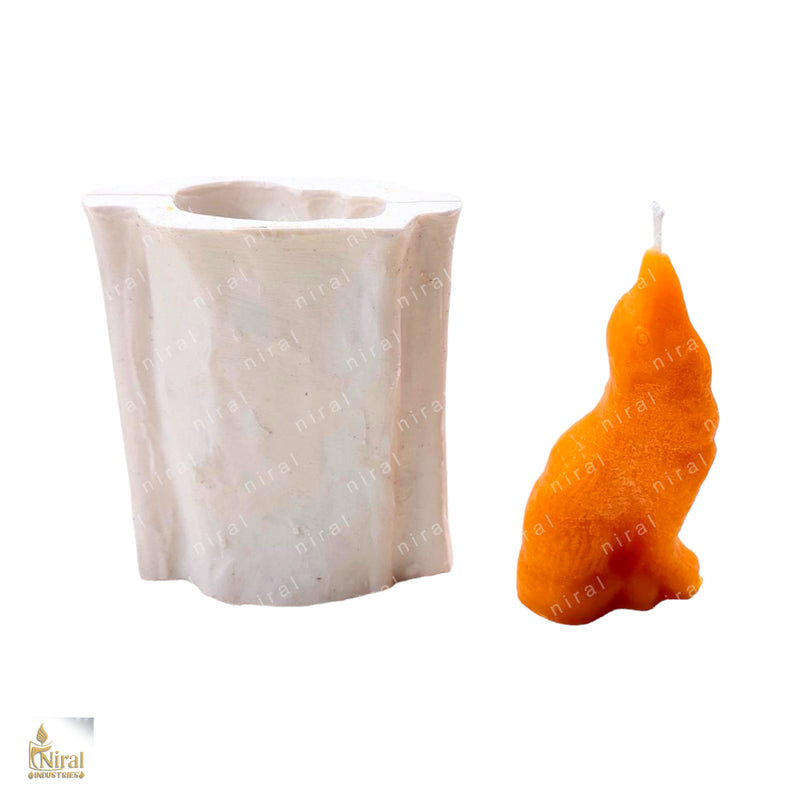 Wild Wolf Moon Silicone Candle Mold HBY736, Niral Industries