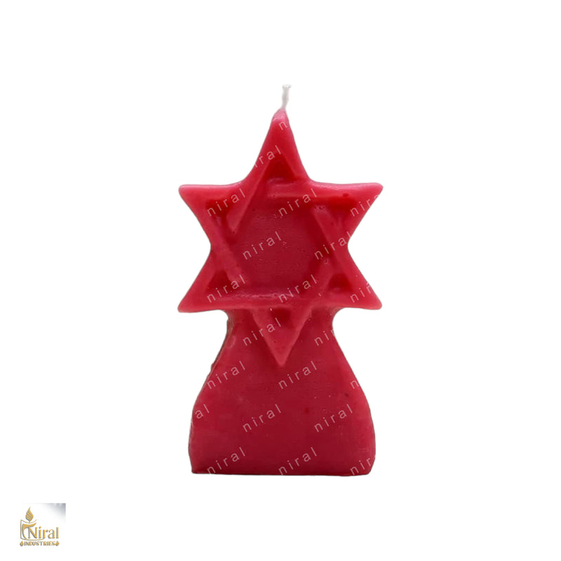 Spiritual Star Silicone Candle Mould HBY779, Niral Industries
