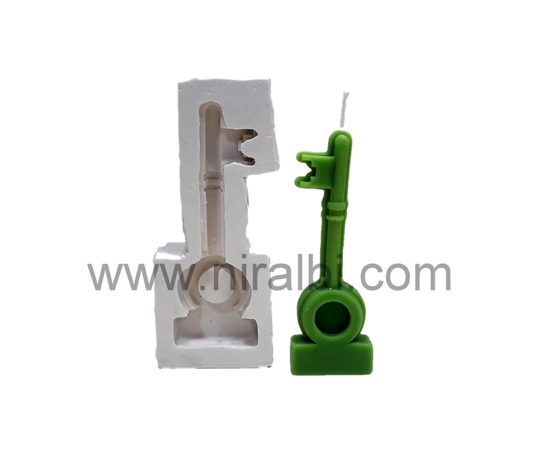 Kuber Key Silicone Candle Mold HBY789, Niral Industries