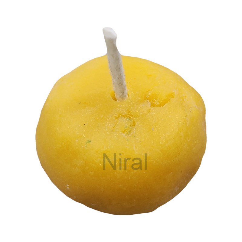 Small Kandi Peda Silicone Candle Mold HBY817, Niral Industries