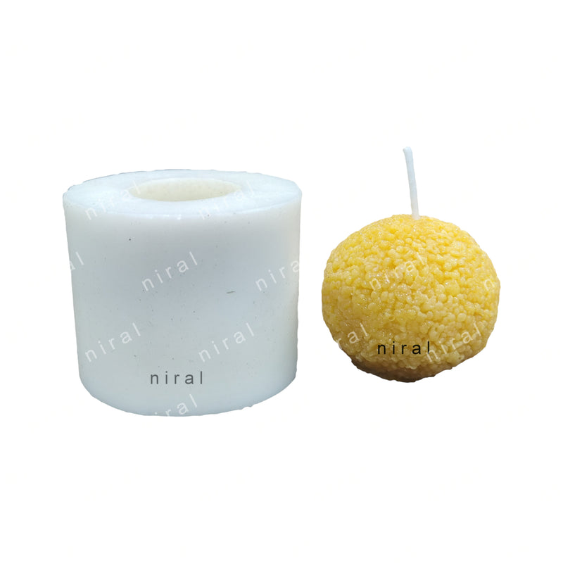 Motichoor Ladoo Silicone Candle Mould HCM21202, Niral Industries