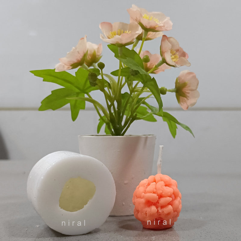 Boondi Ladoo Silicone Candle Mould HBY821, Niral Industries