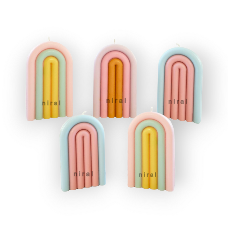 Spectrum Arch Silicone Candle Mould HCM21833, Niral Industries