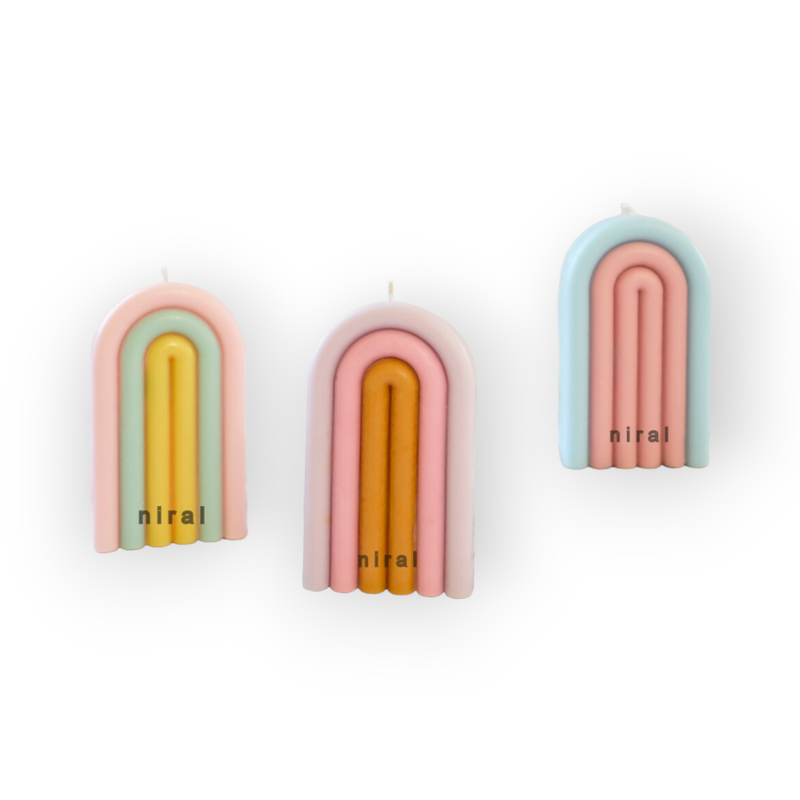 Spectrum Arch Silicone Candle Mould HCM21833, Niral Industries