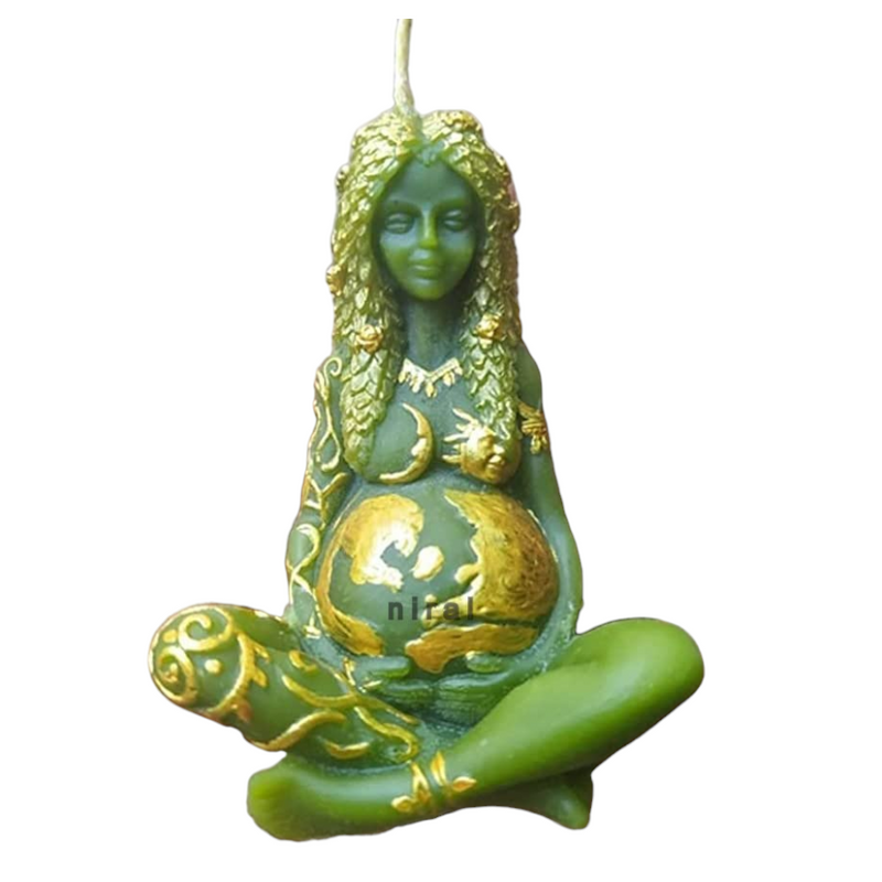 Mother Earth Silicone Candle Mould HBY844, Niral Industries