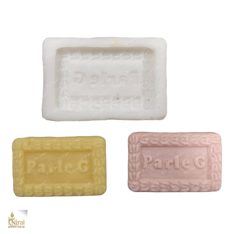 Parle G Biscuit Silicone Candle Mould HCM21401 Niral Industries
